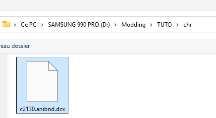 DSAnimStudio - Ouvrir le cXXXX.anibnd.dcx depuis le dossier du mod