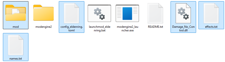 Dossier mod de Mod Engine 2