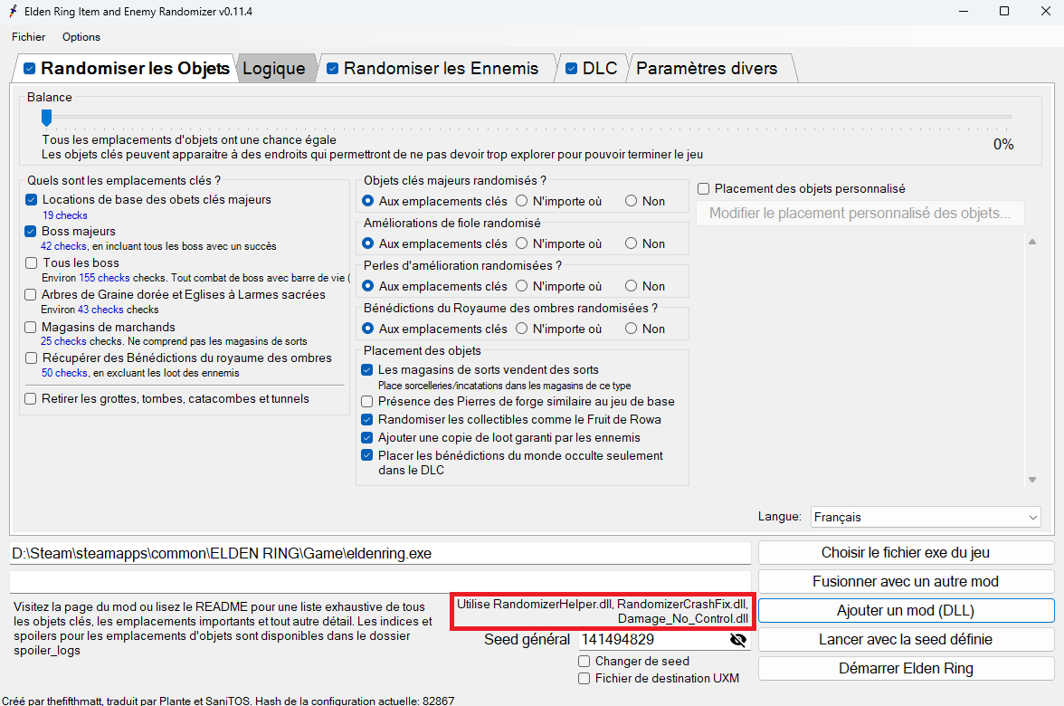 Installation avec randomizer - image 13